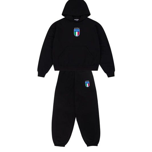 Italian Black Tracksuit